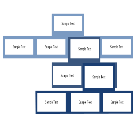 Simplistic Organizational Chart Template